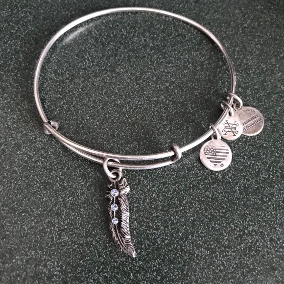 Alex and Ani Expandable Wire Bangle Bracelet - Picture 1 of 12
